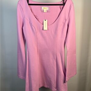 Anthropologie Pink Women's Tunic Top